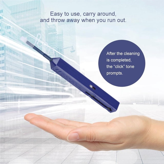 Lápiz Limpiador De Fibra Óptica De Un Solo Clic De 1,25 Mm Para Conectores Lc/Mu Inevent EL006494-00