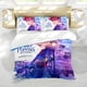 thumbnail image 5 of Mary Poppins Regresa Conjunto de sábanas temático, trío de piezas, cómodo y amigable con la piel, diseño único, regalo de decoración para el hogar para familiares, amigos y fans,135cm *200cm, 5 of 6