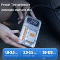 thumbnail image 4 of Gonfleur de Pneu Électrique Sans Fil 150PSI pour Voiture Compresseur d'Air USB Portable, 4 of 8