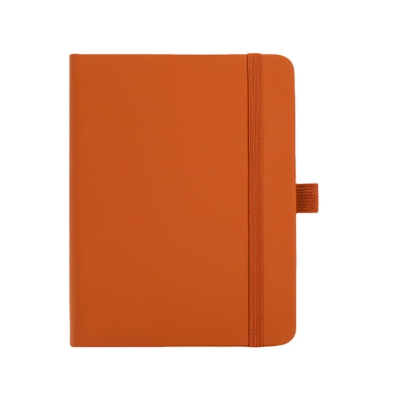 BIZHUA A6 Regular Notebook Brown, Earth Tone Standard Lined Journal for Daily Use, Portable Notepad for Office
