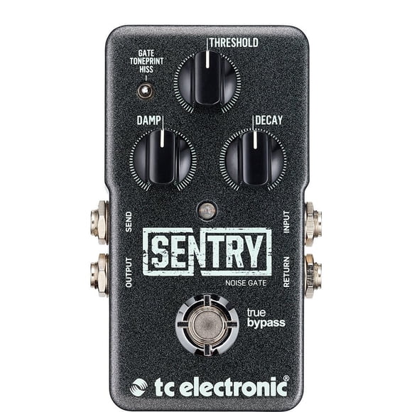 Pedal de control de ruido TC Electronic SENTRY NOISE GATE multibanda