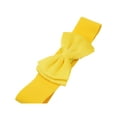 thumbnail image 3 of INSPIRE CHIC Women's Bowknot Elastic Belts, 2.4" Width Elegant Cute Stretchy Cinch Waistband for Dress Wedding 24 - 32" Yellow, 3 of 6