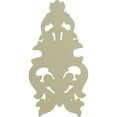 thumbnail image 4 of Ekena Millwork 4 7/8"W x 9 1/2"H x 1"P Dauphine Flower and Leaves Drop Onlay, 4 of 6