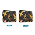 thumbnail image 7 of FORMRS 15"-15.6" Laptop Sleeve Protective Case Soft Carrying Quilted Computer Bag Cover, Black Fish Pattern, 7 of 7