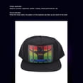 thumbnail image 3 of Sound Activated LED Hat, Flashing Music Cap, with Battery Operated Lights, Ideal for Club Festival Stage Performance, 3 of 7