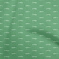 thumbnail image 1 of oneOone Cotton Poplin Light Green Fabric Fish Sewing Material Print Fabric By The Yard 42 Inch Wide, 1 of 5