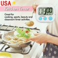 thumbnail image 6 of Kitchen Digital Food Cooking Timer Magnet Refrigerator Lcd Display Timer, 6 of 6