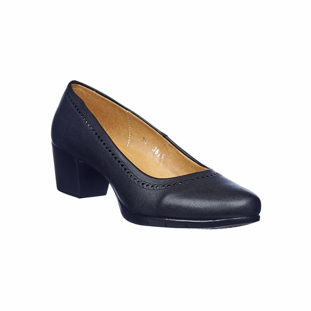Zapatillas Para Mujer Tipo Piel Negro Formales Negro negro 24 Incógnita 032D1T