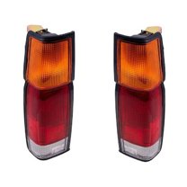 Rear Tail Light Set - Compatible with 1995 - 1997 Nissan Pickup 1996