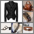 thumbnail image 4 of 120 Sets 12mm Pyramid Earrings Clothing Square Rivets Leather Fabric Metal Studs for Shoes Bags Waist Craft, 4 of 5