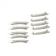 thumbnail image 1 of 10pcs Horquil Pasador Pinza De cabellero Pinza De Accesorios De Joyería De Bricoje - 8cm BLESIY Clips de pelo francés, 1 of 7