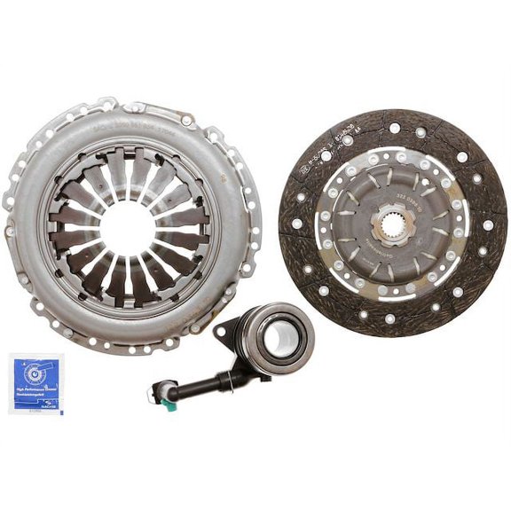 Clutch Kit - Compatible with 2012 - 2019 Fiat 500 1.4L 4-Cylinder Turbocharged 2013 2014 2015 2016 2017 2018