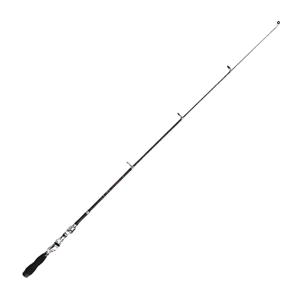 Hard Collapsible Fishing Rod Freshwater Saltwater Telescopic Pole .1m