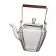 thumbnail image 4 of Estufas de tetera de vidrio martillado té hervido hervidor de té transparente floreciendo y fabricante de hojas sueltas para restaurante al aire libre 500 ml, 4 of 8