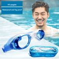 thumbnail image 3 of Gafas de natación Anti UV de silicona para adultos niños deportes acuáticos gafas antivaho FLhrweasw Nuevo, 3 of 6