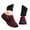 Wine, variant on Wovix Women'S Slipper Slip On Mules Clogs Classic Soft Cushioned Thick Sole Soft Sole Walking Shoes House Slippers Indoor Outdoor Shoes
