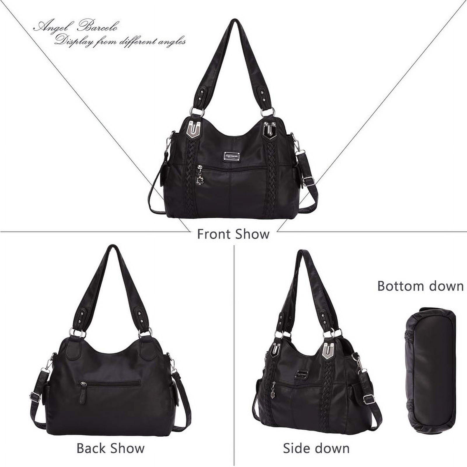 Angel Barcelo Women's handbag with adjustable simple crossbody bag