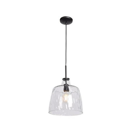 

Access Lighting 50938-BL-CLR 11 in . Simplicite 1 Light Black Pendant Ceiling Light