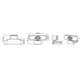 thumbnail image 2 of Youkk USB Webcam 1080P HD Web Camera with Microphone Streaming Webcams for PC Laptop Desktop Video Calling Conference Gamin, 2 of 6