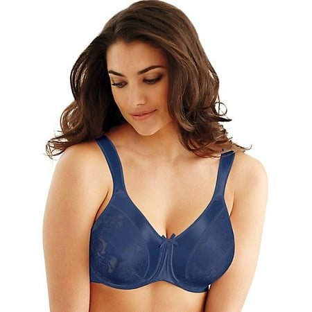 Bali Satin Tracings Underwire Minimizer Bra