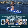 thumbnail image 4 of Bestway Hydro-Force Oceana Inflatable Stand-Up Paddle Board and Kayak Set, 4 of 13