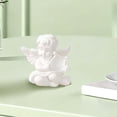 thumbnail image 4 of Little Angel Statues Mini Small Resin Angels Figurines for Home Decor （B）, 4 of 5
