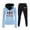 Blue, variant on Womens Suits 2 Piece Set Business Wedding Guest Pant Suits for Women plus Size 3 Piece Pants for Women Sequin Suit Pants Petite Formal Pant Body Women's Hooded Christmas Red XXL