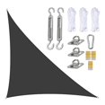thumbnail image 1 of 3x4x5m Waterproof Shade Sail Awning Shade Triangle Awning - Terrace Pool Canopy, 1 of 4