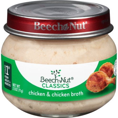 Beech Nut Classics Stage 1 Chicken & Chicken Broth