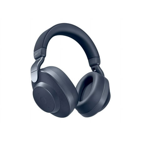 Jabra - Elite 85h Wireless Noise Cancelling Over-the-Ear Headphones - Navy