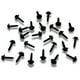 thumbnail image 2 of Tornillos de ajuste de 7 mm #8 M4.2-1.41 negros para GM Chevrolet, juego de 25, 2 of 3