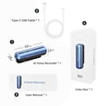 thumbnail image 2 of Tomshine Mini Voice Recorder 16GB Digital Audio Recorder with AI Transcription and Translation on APP in 38 Languages 48 Accents Support USB and Bluetooth File Transfer For Meetings Interviews Lecture, 2 of 7