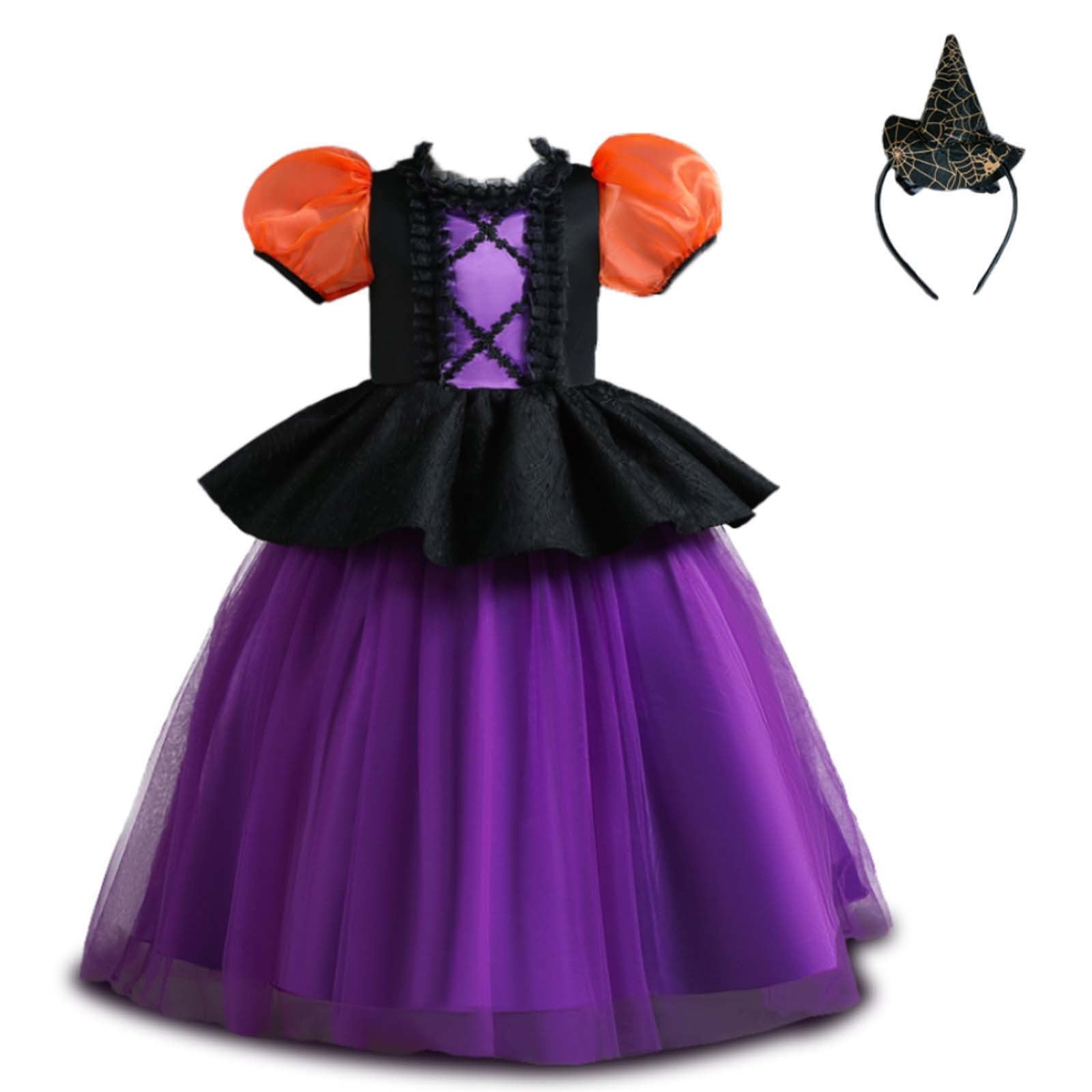 REORIAFEE Girls Bohemian Dress School Dress Long Dress Halloween ...