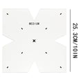 thumbnail image 1 of EGNMCR Napperons Napperons Sewing Template Patchwork Template DIY Bowl Mat Sewing Template Tool Sewing ruler, 1 of 2