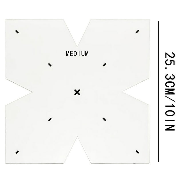 TIMIFIS Napperons Essentiels pour la Maison, Modèle de Couture Patchwork, Tapis de Bol DIY, Outil de Couture