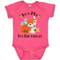 thumbnail image 3 of Inktastic 1st Birthday Woodland Fox Boys or Girls Baby Bodysuit, 3 of 5