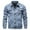 D1-BU1248, variant on Men's Stitch Detail Workwear Denim Jackets Button Front Multi Pocket Long Sleeve Pullover Tops Vintage Outdoor Sweatshirt