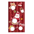 thumbnail image 1 of Christmas Toss Game Banner Papá Noel Patrón Cornhole Juego Juguetes para niños, 1 of 5