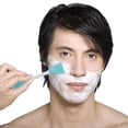 thumbnail image 6 of Manual Facial Brush Skin Cleansing Cleaner, Silicone Facial Scrubber, 2-in-1 Skin Care Face Wash for Deep Pore Exfoliation Massaging 10 Pcs, 6 of 7