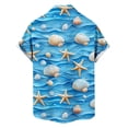 thumbnail image 5 of UVEASISHA Mens Untucked Hawaiian Shirts Short Sleeve Wrinkle Free Beach Shirt Big and Tall Casual Button Down Shirts for Men Dad Birthday Gifts Yellow L, 5 of 6