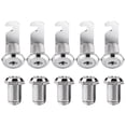 thumbnail image 1 of Destyer Locker Locks For Home Comes With 2 Keys Convenient To In Daily Life Silver Door 5pcs 25mm, 1 of 6