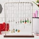 thumbnail image 1 of Soporte de Joyería Moderno con Ganchos Ahorro de Espacio de Encimera Duradero Colgante para Gemelos Colgantes Cadenas Estante de Soledad Soporte organizador de joyas, 1 of 10