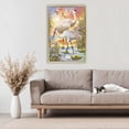 thumbnail image 2 of Stupell Industries Sandhill Cranes at Sunset Gold Framed Floater Canvas Wall Art design by Rosiland Solomon, 31 x 21, 2 of 9