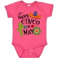 thumbnail image 3 of Inktastic Happy Cinco De Mayo- Sombrero, Cactus, Flowers Boys or Girls Baby Bodysuit, 3 of 5