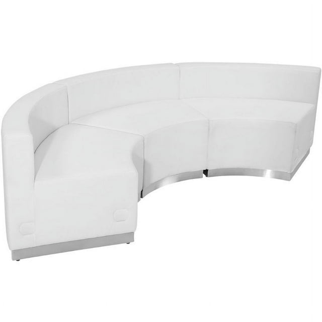 Flash Furniture Hercules Alon 3 Pièces de Réception en Blanc