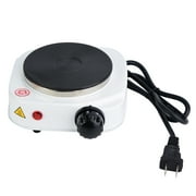 Portable 500W Electric Mini Stove Hot Plate Multifunctional Home Heater (US Plug 110V)