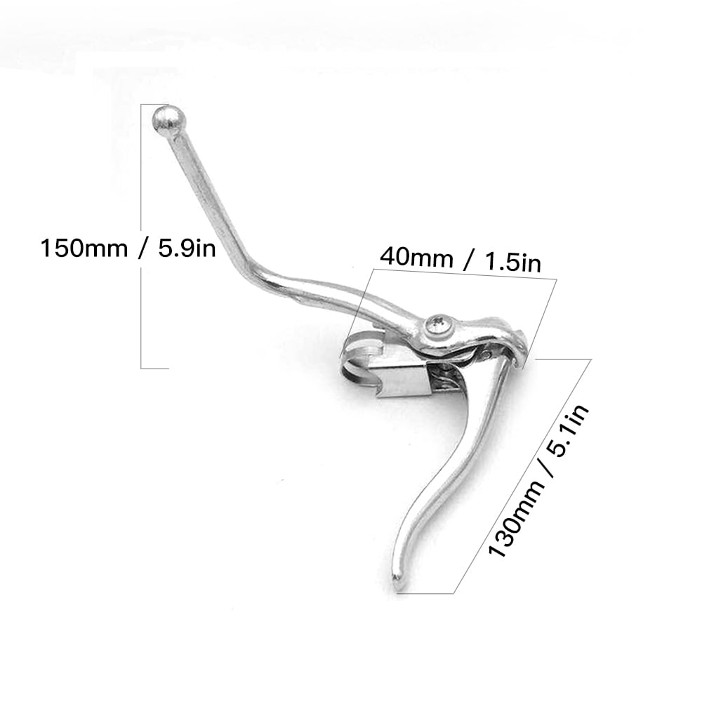 Lightweight Aluminum Bicycle Double Brake Handle MTB Road Bike Cycling Brake Levers Walmart