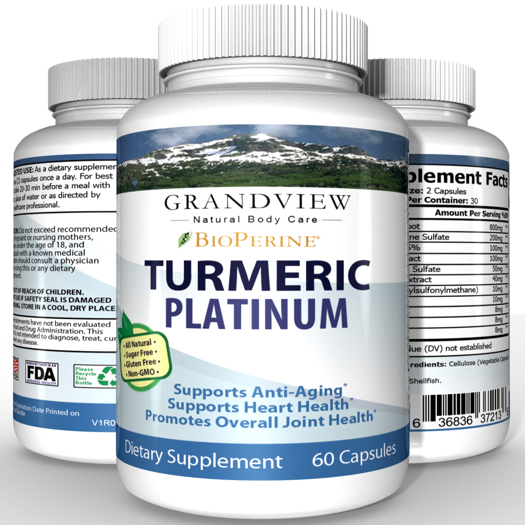 Platinum Turmeric Powerful AntiInflammatory Promotes Healthy
