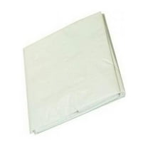 Harpster Tarps 10' x 12' Heavy Duty White 6 oz. Poly Tarp 12 Mil