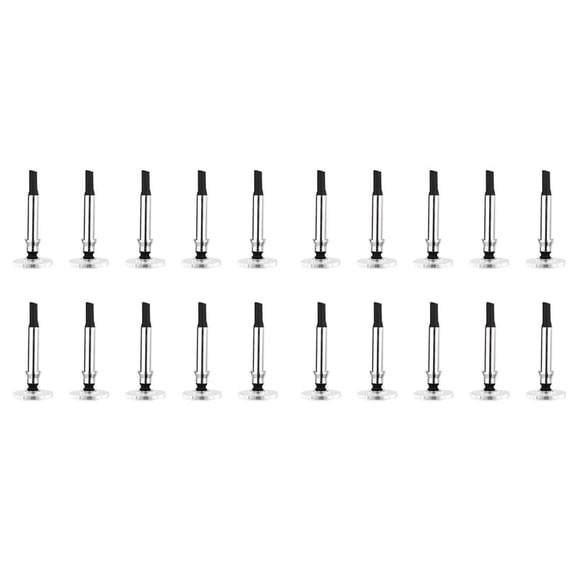 20PCS Universal Stylus Pen Transparent Disc Capacitive Screen Touch Pen Replacement Tip Drawing Writing Nib Pencil